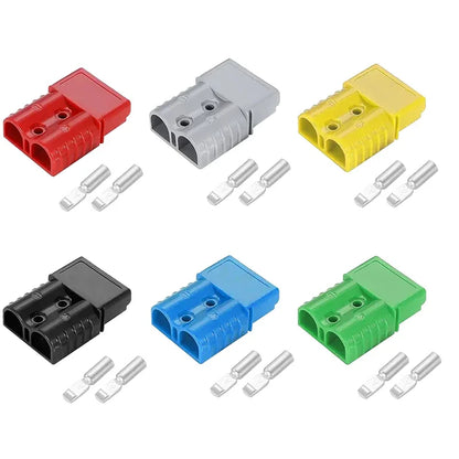 4Pcs Anderson Plug 50A/120A Power 2 Pin Battery Connector Charging Plug  Anderson Connector.