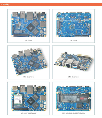 NanoPi M6 RK3588S Rockchip.