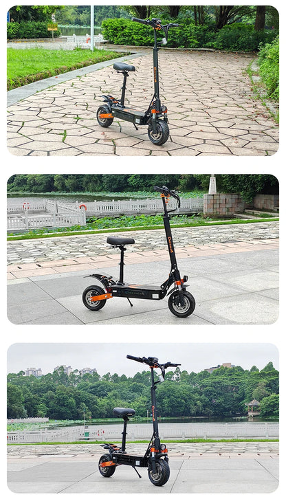 Cheevalry S10 Electric Scooter 2*1600W Motor Adult EScooter 52V 33AH Battery E-Scooter 10 Inch Tire City Commuter EScooter.