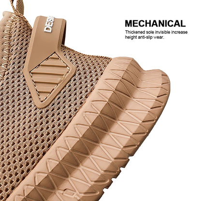 Men's Non-Slip Casual Sneakers Breathable Outdoor Jogging Training Hiking Sports Running Outdoor Women Weave Knit Lace Up Shoes.