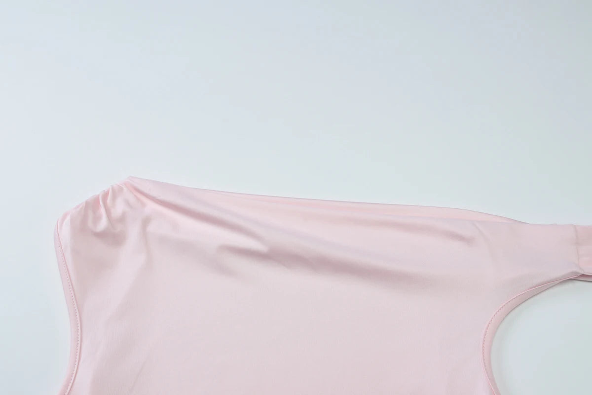 Dulzura Ladies Inclined Shoulder Sleeveless Slim Fit Lace Up Tank Top Solid Sexy Casual Y2K Top Party Club Street Summer Clothes.