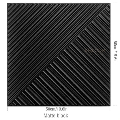 4pcs 50x50cm Champagne gold color 3D Wall Panel Shining Gold 3D Wall Sticker Wedding party background wall art Wood grain paper