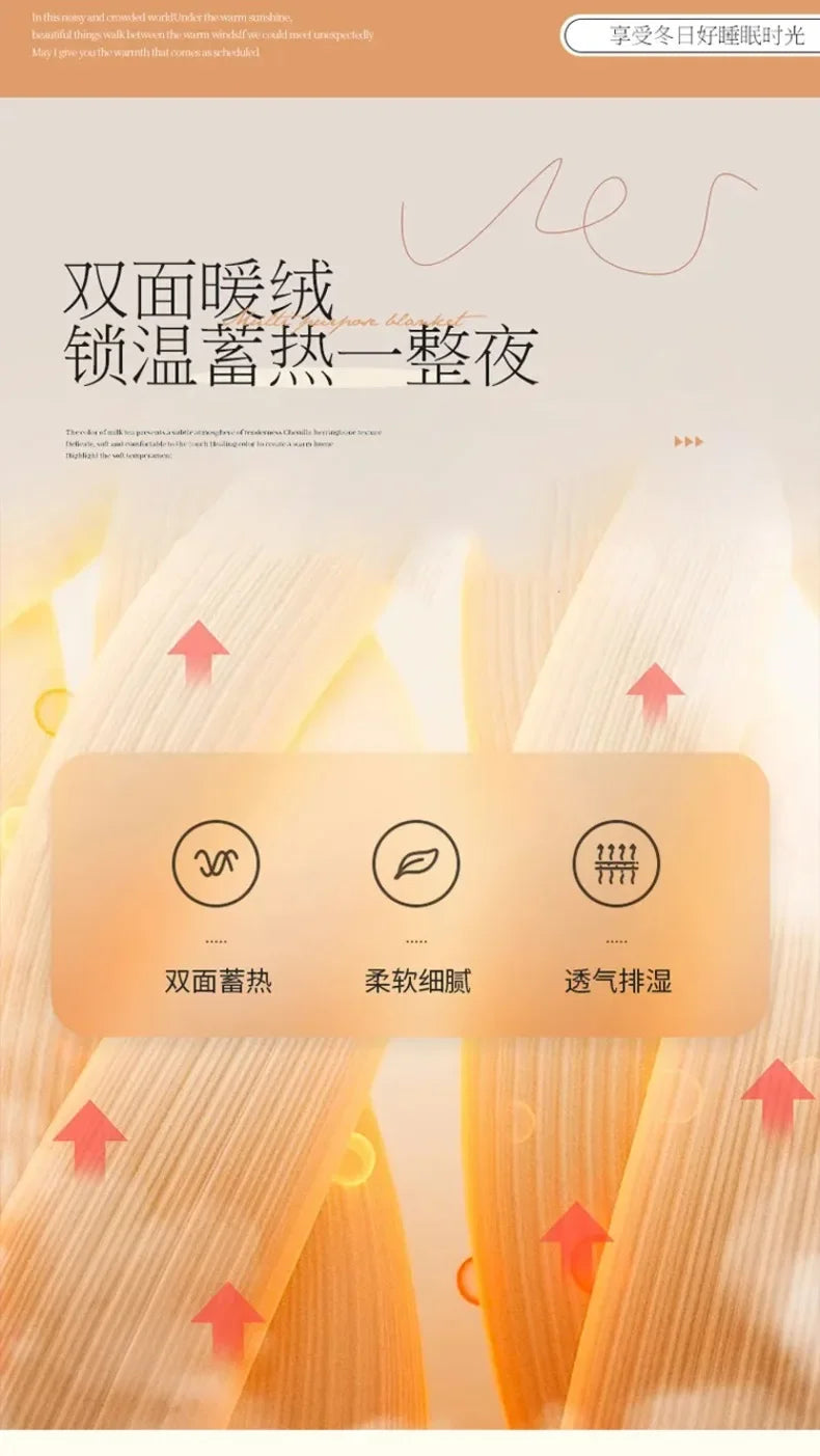 4pcs Grey Rabbit Fur Bedding Set Thick Milk Plush Winter Duvet Cover Warm Bed Sheets, Queen Size Four Piece Set  Bedroom Decor.