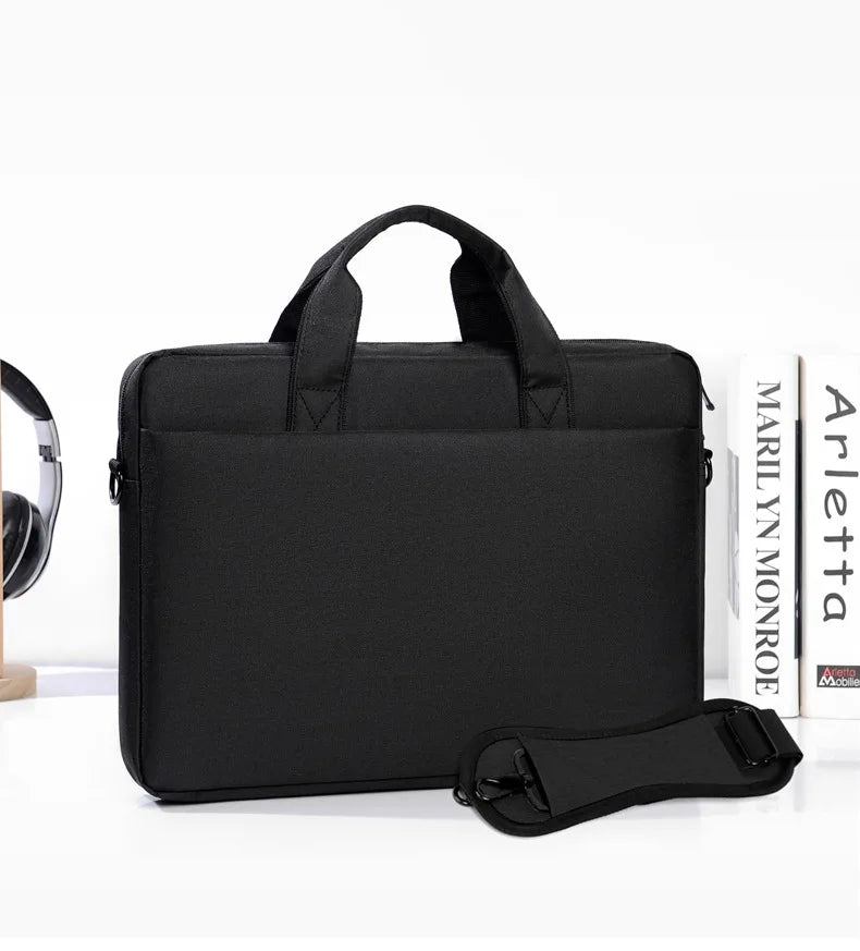 Laptop Bag Sleeve Case Shoulder HandBag Notebook Pouch Briefcases for 14 15 17 Inch Macbook Air Pro HP Huawei Asus Dell Xiaomi.
