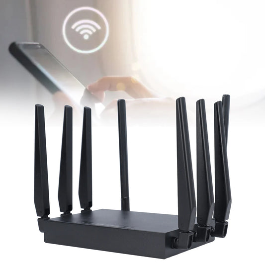 5G CPE WiFi 6 Router Gigabit Plug and Play Heat Dissipation Dual Band WiFi Multiple Sharing WiFi 6 Ethernet Router for Home.