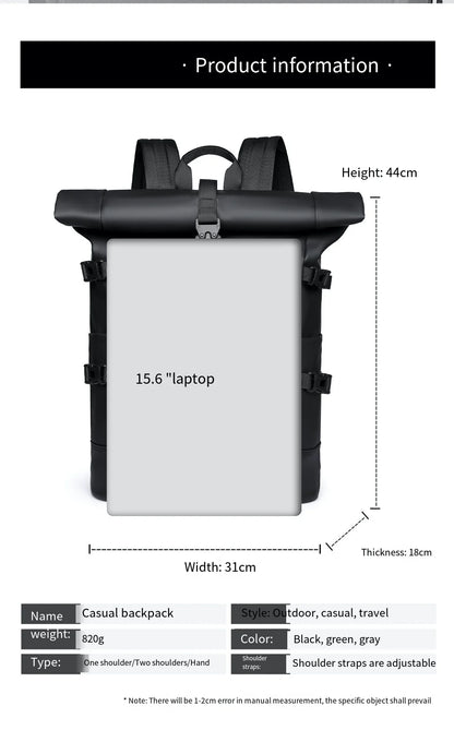 Trendiger Rucksack, Unisex-Freizeitrucksack, Kurzstrecken-Reisetasche für den Außenbereich, personalisierter Laptop-Rucksack, multifunktionale Aufbewahrungstasche mit großem Fassungsvermögen