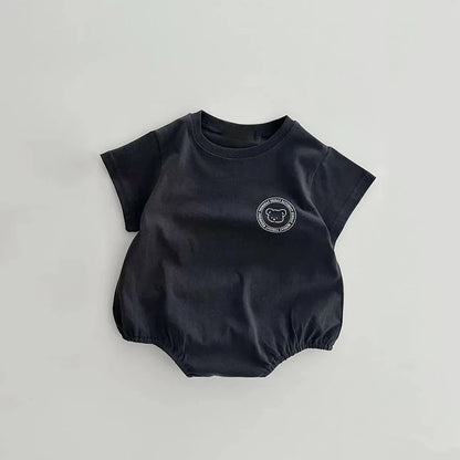 0-2Y Sommer Baby Body Niedlichen Cartoon Gedruckt Einteiliges für Kleinkinder Mädchen und Jungen Baby Kleidung Kleinkind Kurzarm Overall