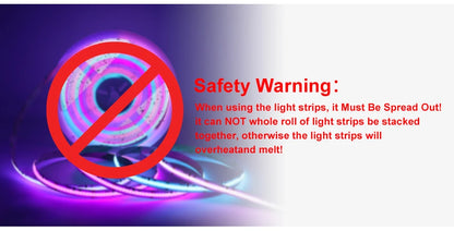 1-25M RGB Addressable COB LED Strip Light 24V WS2811 Pixel LED Strip Tuya WiFi RGBIC LED Ribbon Light Kit For TV Room decoration.