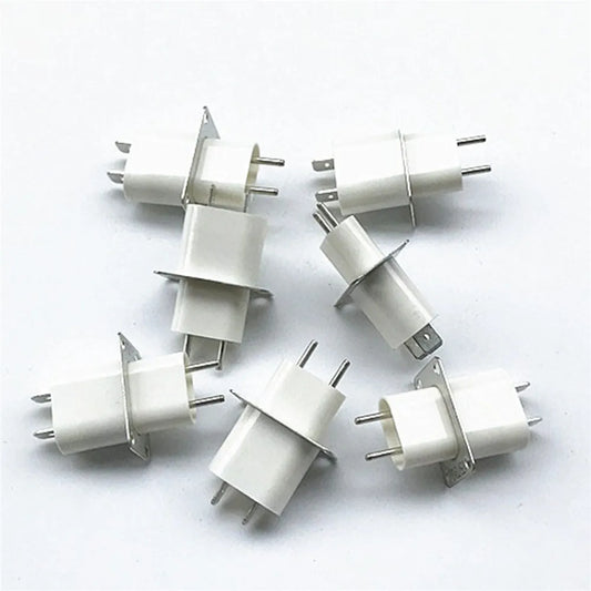 10pcs Original Microwave Oven Magnetron Socket Magnetron Terminal Connector with  Capacitor For Midea /Galanz/ Haier Parts.