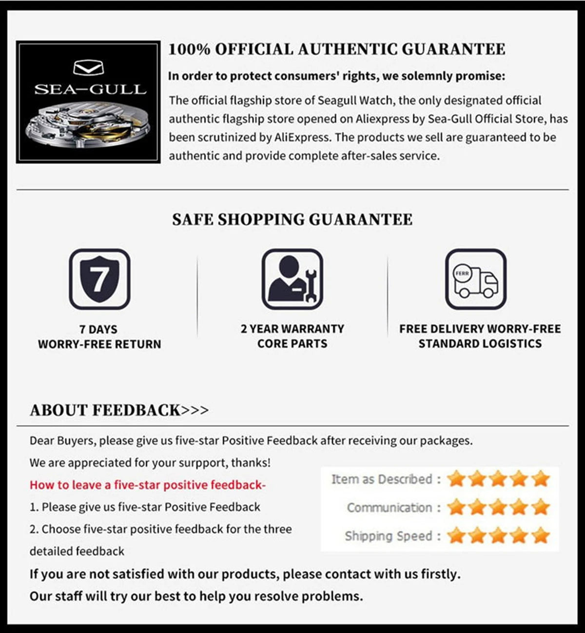 Seagull New Business Watch Men's Mechanical Wristwatches 50m Waterproof Leather Valentine Male Watches relogio masculino 6075.
