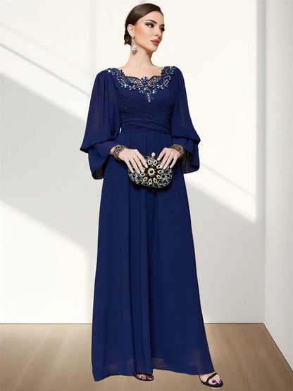 Ramadan Eid Fashion Chiffon Blue Abaya Dubai Luxury Prayer Clothes Women Turkey Islam Muslim Dresses Kebaya Robe Femme Musulmane.