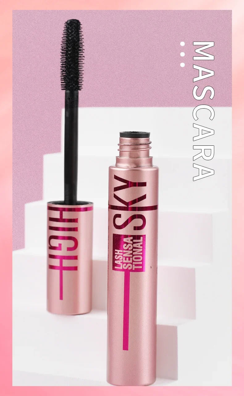 Eyelashes Lengthening Mascara Long Lasting Waterproof Women Korean Silky Lash Black Eyelashes Extension Makeup Beauty Cosmetic.