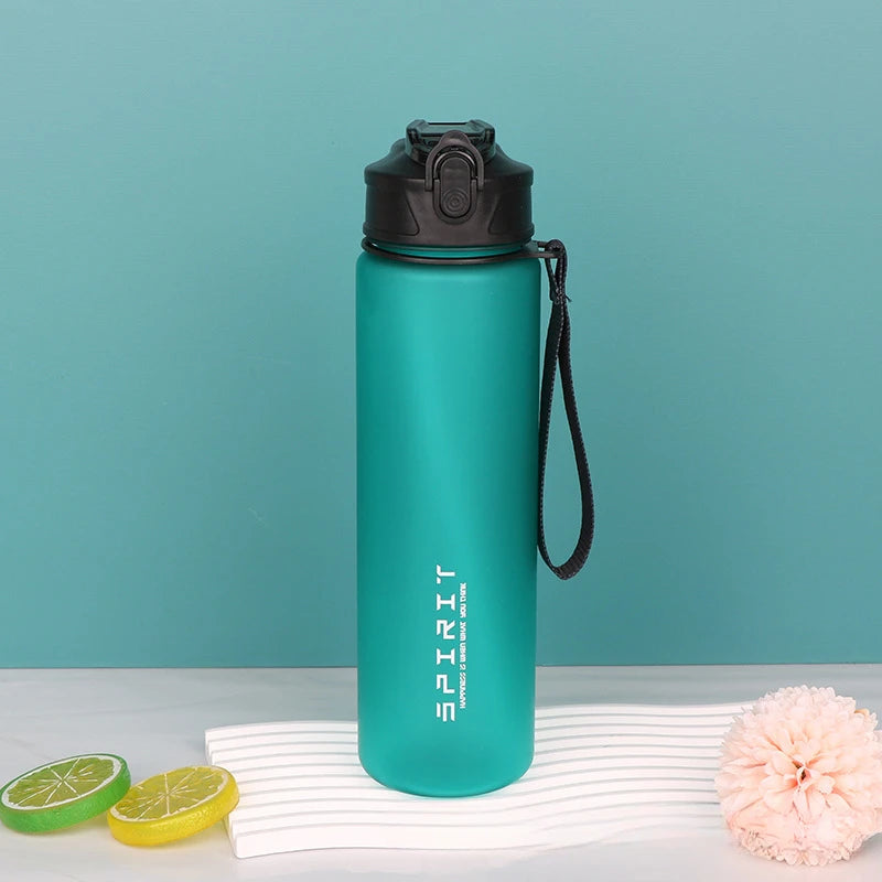 Portable Frosted Cup Reusable Large Capacity Student Outdoor Water Bottle Leak Proof Drinking Water Bottle Fitness Sports Kettle.