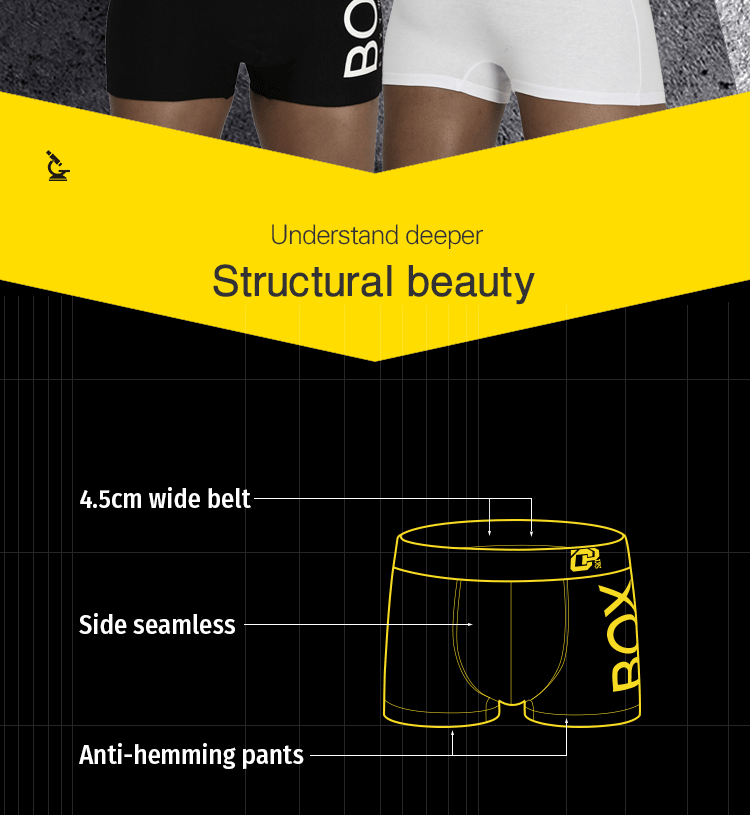 Männer Unterwäsche Boxer Baumwolle Boden Preis Herren Unterhosen Bequeme Unterwäsche Männliche Höschen Atmungsaktive U Pouch Männer Shorts