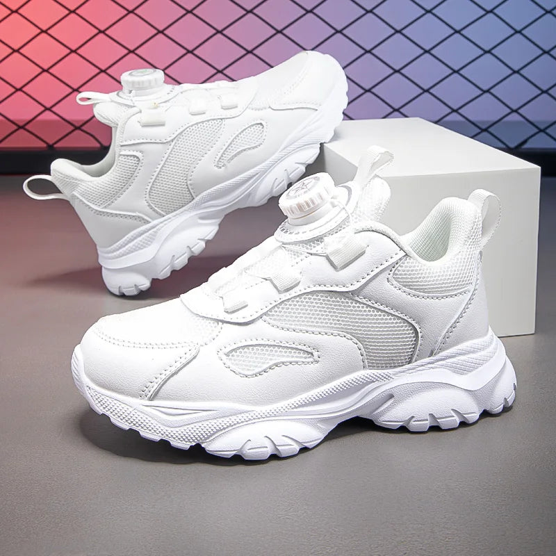 New Style Kids Mesh Shoes Boys Breathable Sports Shoes Girls Fashion Casual Shoes Non-Slip Sneakers Children Light Running Shoes.