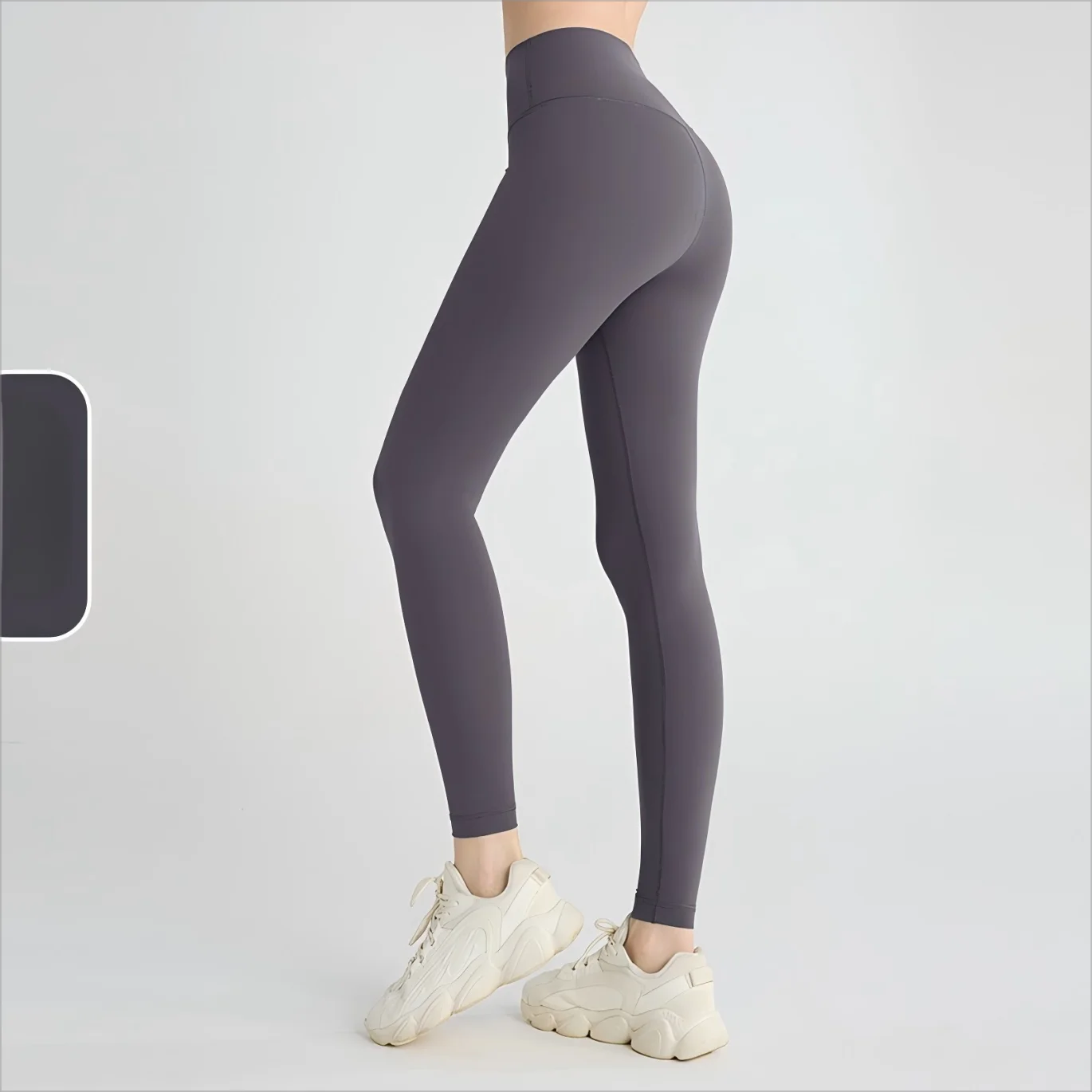 Women's High Waist Butt Lift Yoga Pants - No Camel Toe, Buttery Soft Naked Feeling, Peach Hip, Seamless Gym Running Leggings