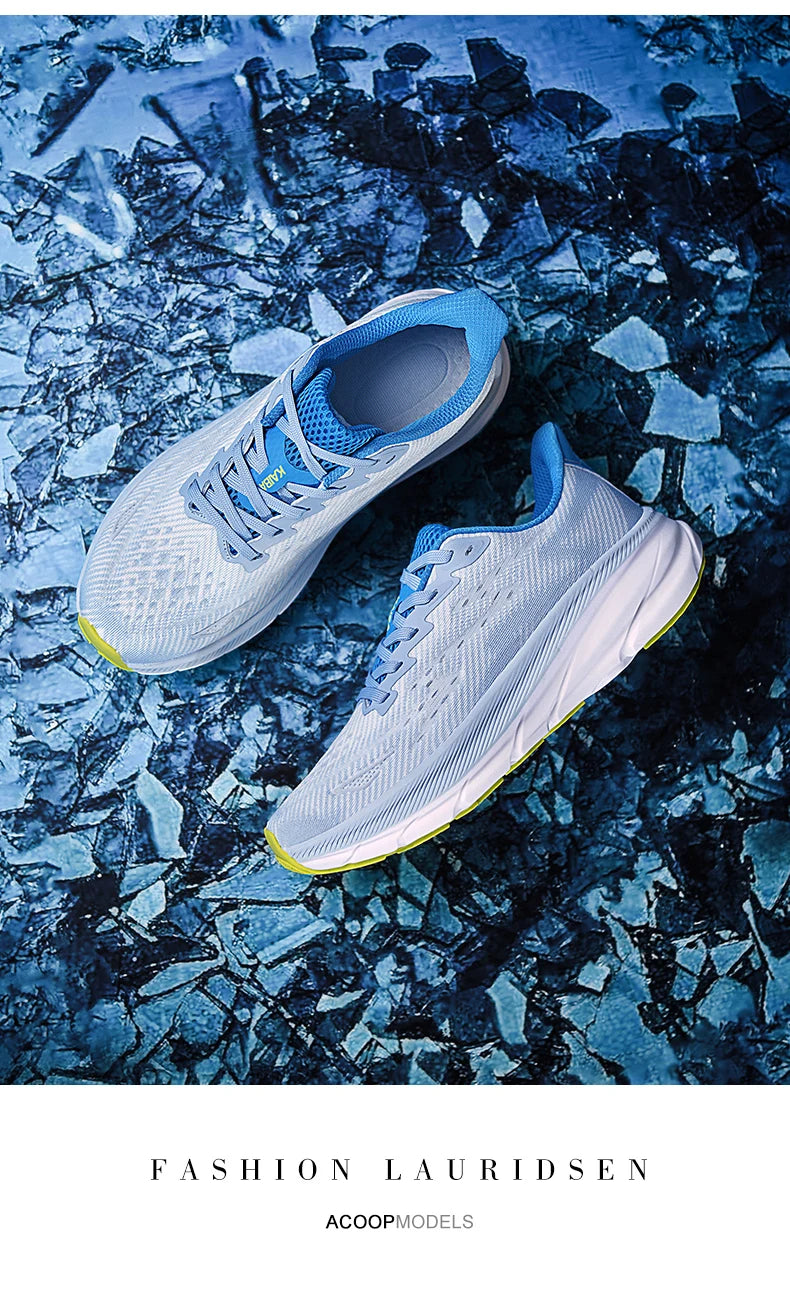 Men's Running Shoes Luxury shoes Couple Outdoor Sneakers Cushioning Breathable Mesh Off-road Trainer Shoes Race Non-Slip Fashion.