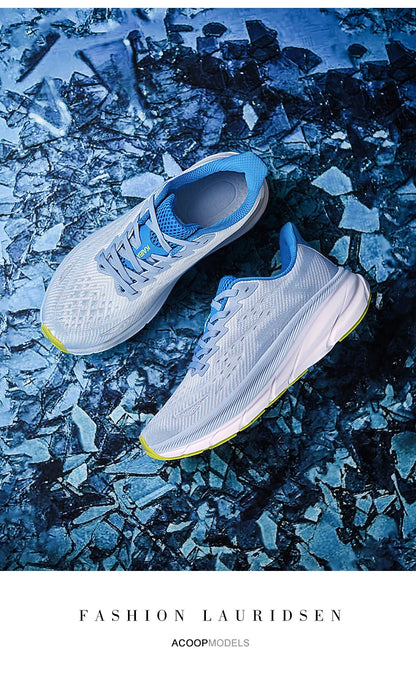 Men's Running Shoes Luxury shoes Couple Outdoor Sneakers Cushioning Breathable Mesh Off-road Trainer Shoes Race Non-Slip Fashion.