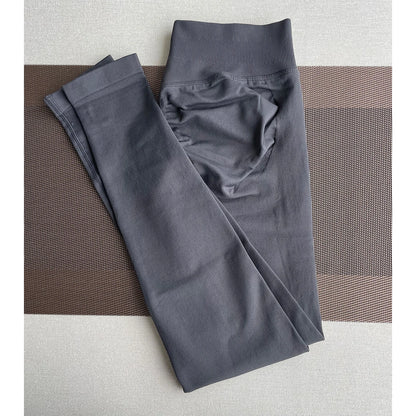 TKITK Leggings Women Seamless Sports Yoga Pants Low Ribbed Band Gym clothes Fitness Workout wear Scrunch Bum Tights