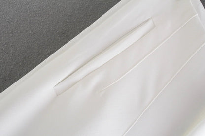 TRAFZA Frauen Elegante Feste Bleistift Hosen Hohe Taille Hose Für Frauen Casual Streetwear Frau Hosen Büro Tragen Chic Hose.