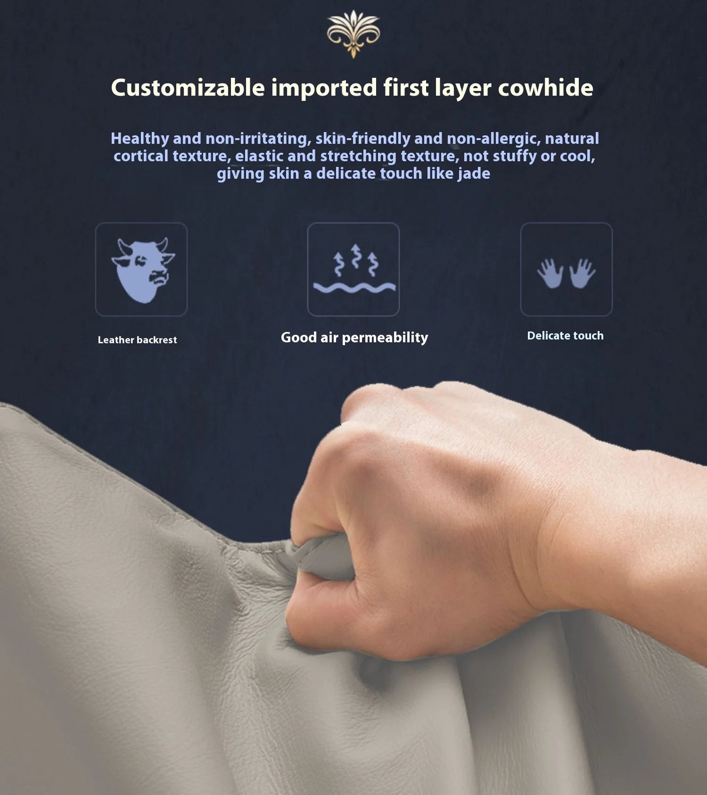 Europäisches Luxus-Doppelbett, modernes weißes King-Size-Doppelbett mit ästhetischem Rahmen, hochwertiges, schlafendes, beleuchtetes Deux-Tischmöbel für Schlafzimmer