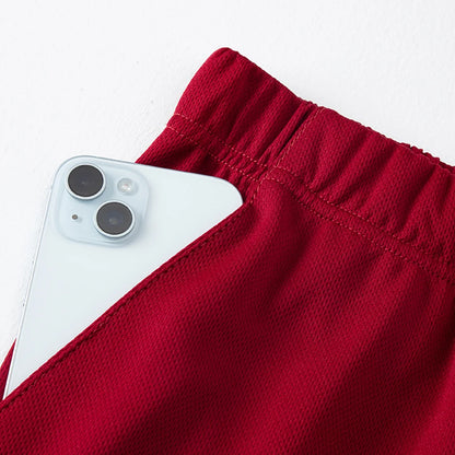 1/2/4 Piece Men's Quick Drying Sports Suit Casual Breathable Short Sleeved T-shirt Pocket Versatile Shorts For Teenagers To Wear