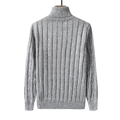 Twist Sweater Men's Turtleneck Pullovers High Neck Loose Winter Korean  Fashion Trendy Thick Warm White Sweater knitted.
