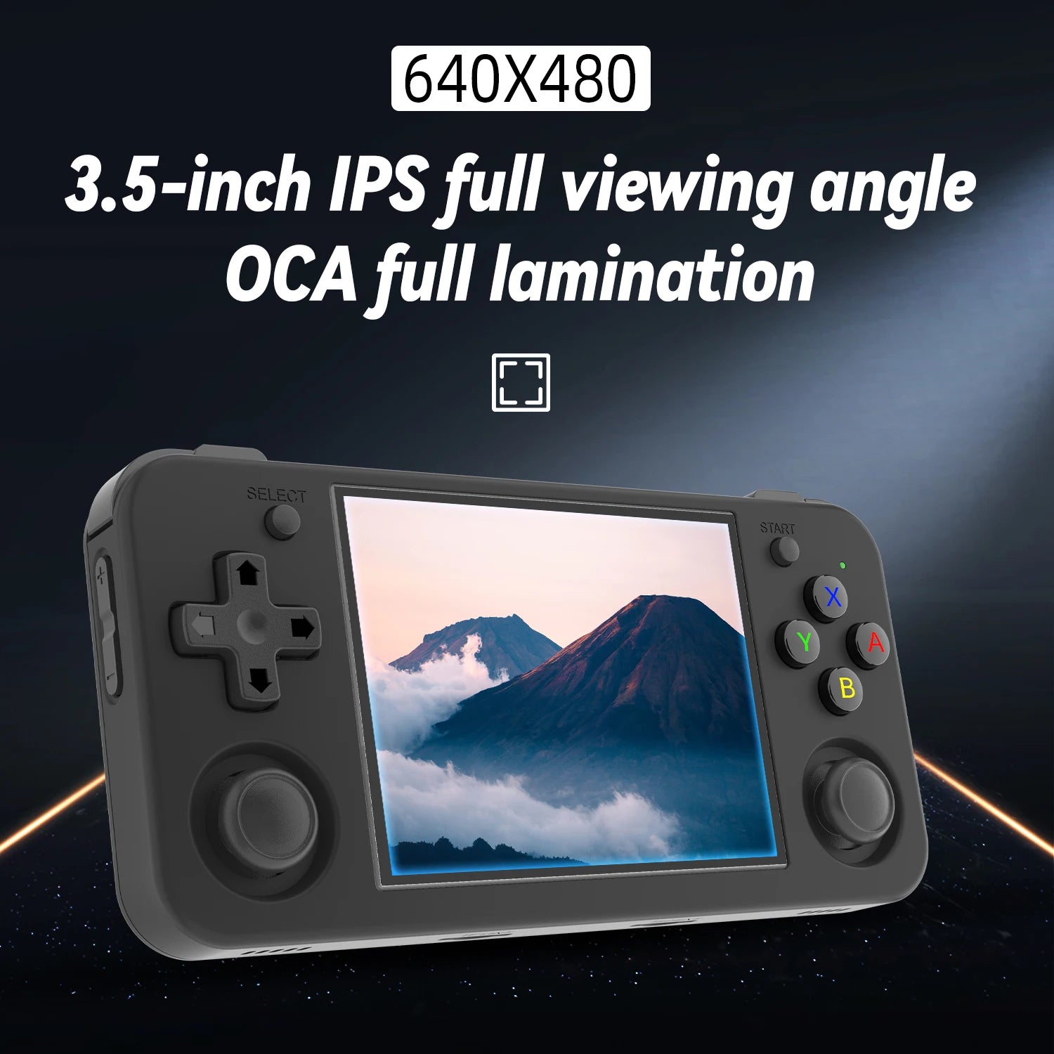 ANBERNIC RG35XX H Hand-held Consoles For Playing Video Games 3.5-inch IPS 640*480 Screen Retro Game Player 3300 mAh 5000+ Games.