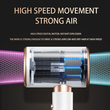 220V Hotel Wall Mounted Hair Dryer Hotel Non punching Negative Ion Hair Protection Cold and Hot Air High Power Hair Dryer