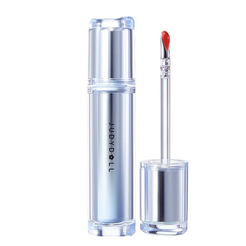 Judydoll Lip Glaze Mirror Shine Watery Lipstick Non-Stick Cup Long Lasting Moisturising Lip Tint Waterproof Makeup Cosmetics.