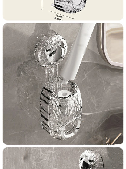 1pc automatische Zahnpasta spender kreative Wand halterung und kleine Zahnbürsten halter Quetscher für Familien dusche Badezimmer
