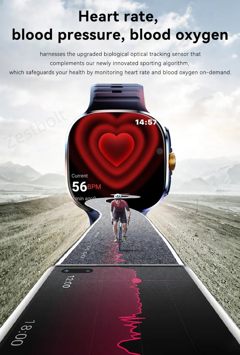 New M99 5G Cellular Version Smartwatch 2.4inch Amoled Larger Screen Android Smart Watch With Rotary Camera Sim Card Slot WIFI.