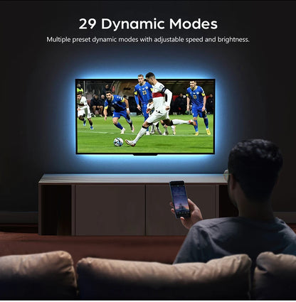 1M 2M 3M 5M RGB Neon LED Strip Light Bluetooth/IR Remote Control 5V Smart USB Silica Gel Tube LED Neon Light Room Decor Lamp.