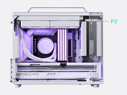 JONSBO Z20 MATX Case Detachable Handle Supports 240 Water-cooled 363mm Graphics Card Side  Transparency Desktop Mini PC Chassis