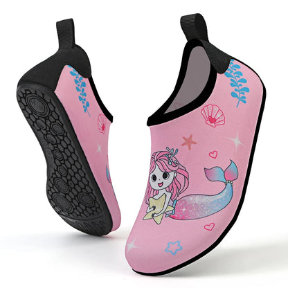 Children Beach Shoes Baby Soft Floor Indoor Slipper Snorkeling Swim Socks Boys And Girls Anti-Slip Home Barefoot Kids Slippers.