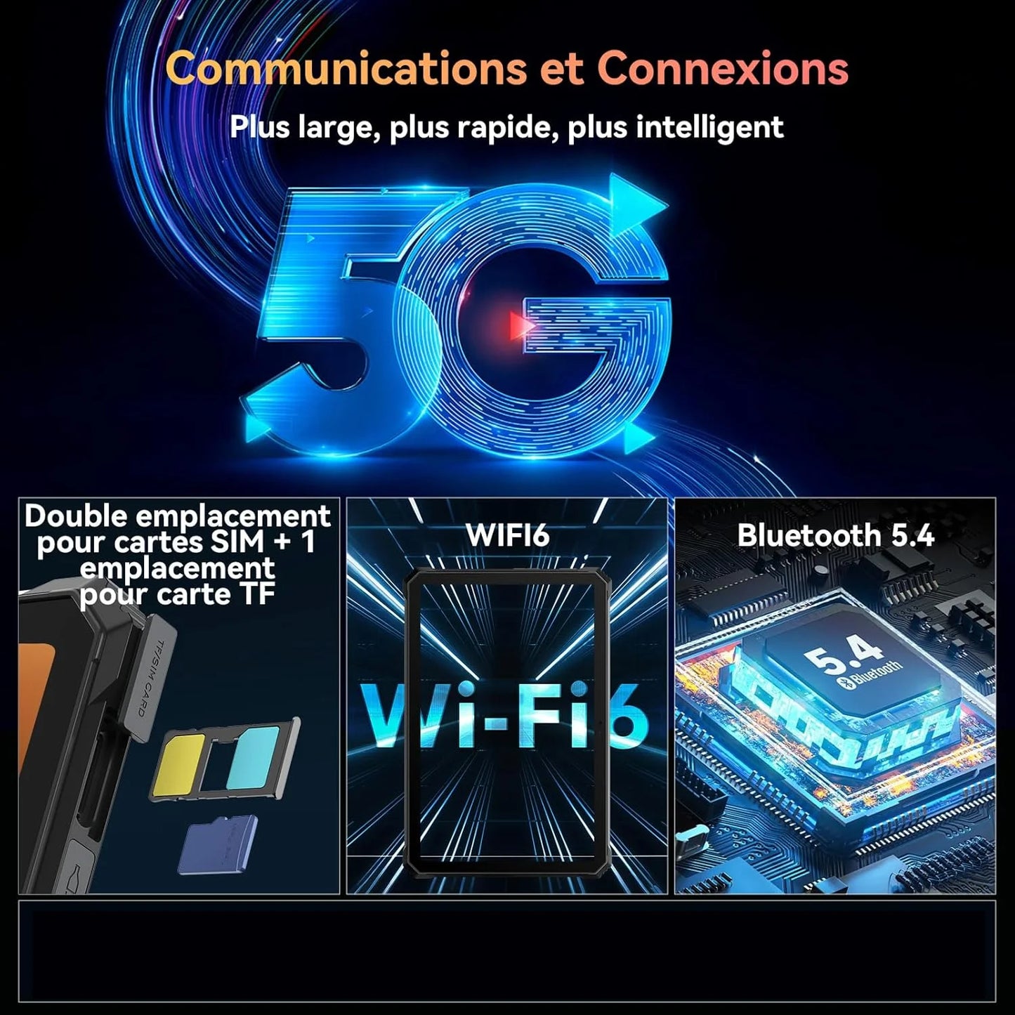 Blackview Active 10 Pro [No EU Charger] Rugged Tablet 36GB + 256GB 11.0" 30000mAh PC 108MP Dual SIM 5G.