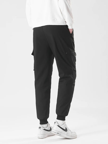 Winter Padded Pants Men 90% White Duck Down Padding Warm Cargo Pants Waterproof Windproof Snow Cold Thermal Down Trousers.