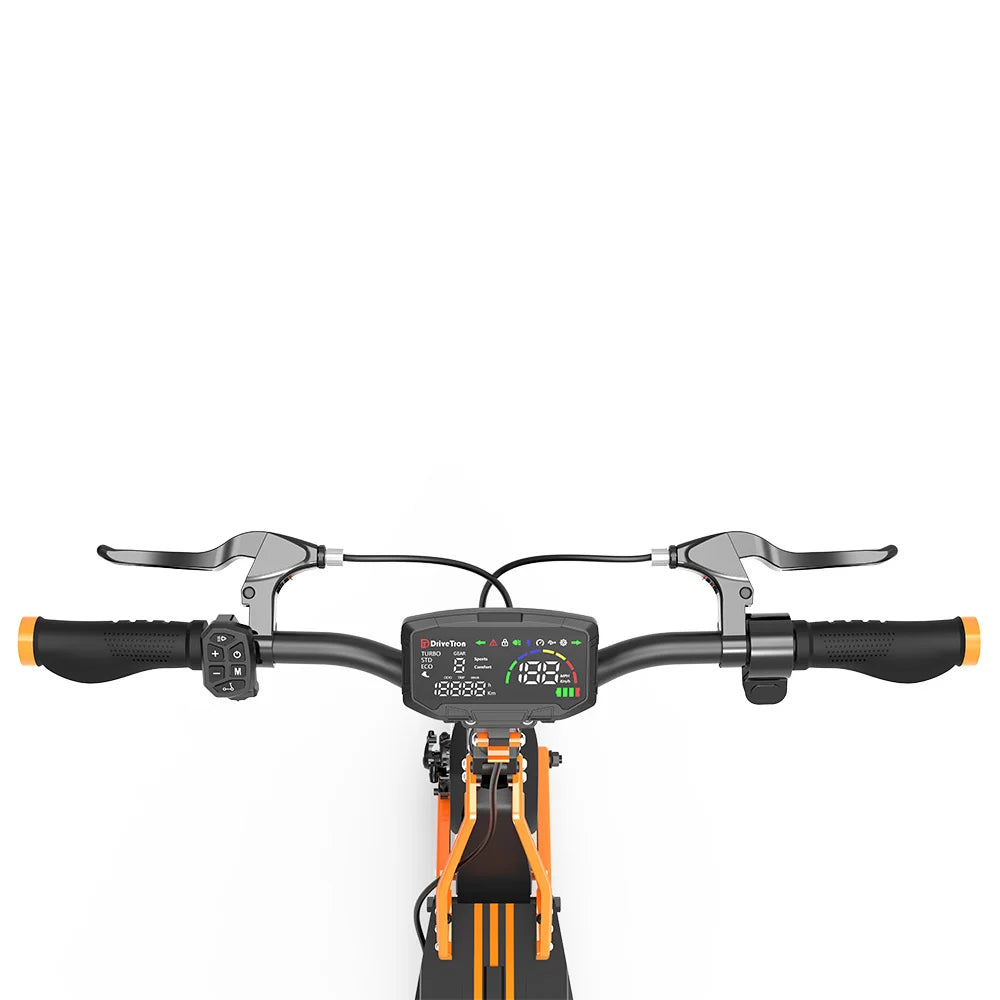 DriveTron DT10 Dual Electric E-Scooter 1400*2W Peak Power 48V20.8AH Battery 10‘’ City Tire Adult Electric Scooter.