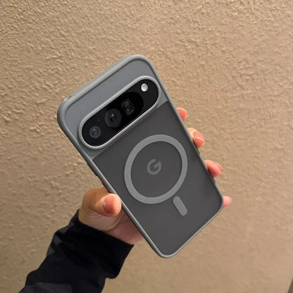 Magsafe Translucent Matte Magnetic Case For Google Pixel 10 ProXL 9 Pro XL 10Pro 10 9A Wireless Charging Candy Color Slim Cover