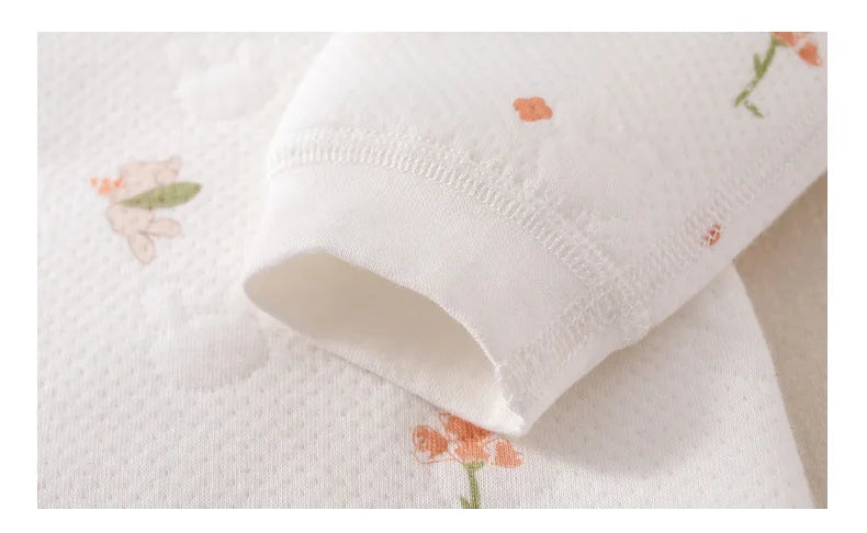 Frühling und Herbst 0-6 Monate Baby Strampler Winter Neugeborene Mädchen Jungen 100 % Baumwolle Kleidung von Langarm Säuglingskleidung Pyjamas.