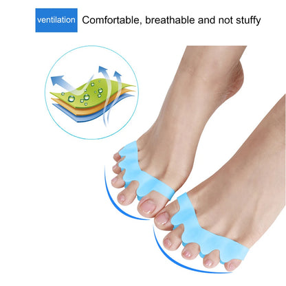 1 Pair Silicone Bone Thumb Orthotics Corrector Hallux Valgus Toe Separator Feet Care Thumb Orthotics Foot Care Tools 2020 S/L.