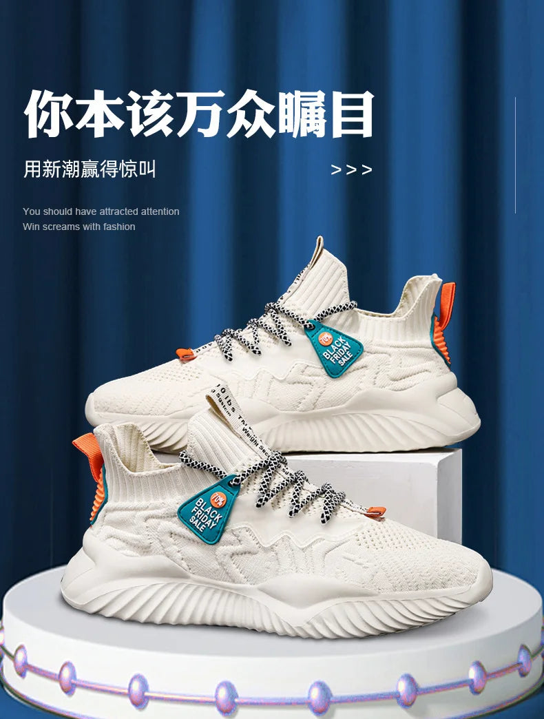 Tenis Men Sneakers  Running Mens Casual Shoes Luxury Sneakers Trainer Race Breathable Shoes Fashion Mesh Loafers Shoes for Men.