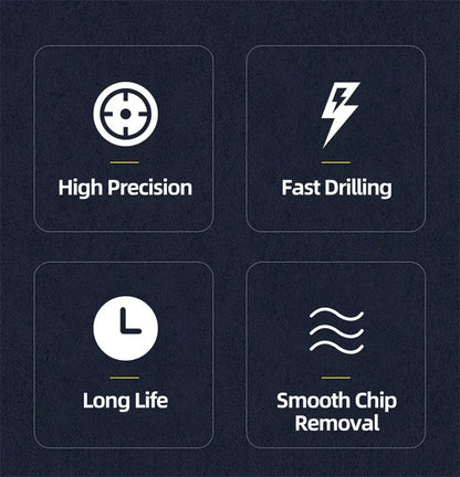 6 stücke Tap Titan Überzogene Sechskantschaft Bohrer Bits HSS Schraube Gewinde Metrische Taping Schraube Maschine Verbindung Werkzeug M3-M10 hand Werkzeuge