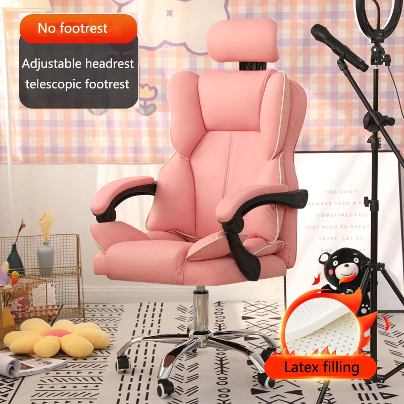 Neuer Gaming-Stuhl mit Fußstütze, zum Anheben des Spiels, hochwertiger ergonomischer Stuhl, Wohnmöbel, Büro-Computerstuhl, Gamer-Stuhl