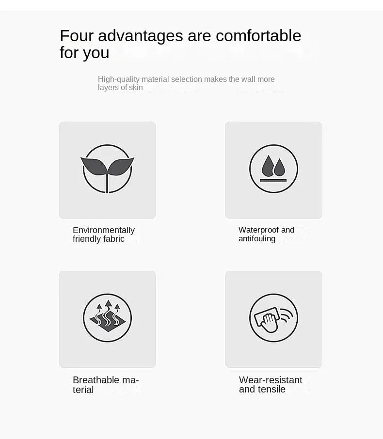 40 cm PVC-Wandaufkleber, abziehen und aufkleben, Tapete für Wandaufkleber, Papier, DIY-Tapeten, Heimdekoration, Antifouling