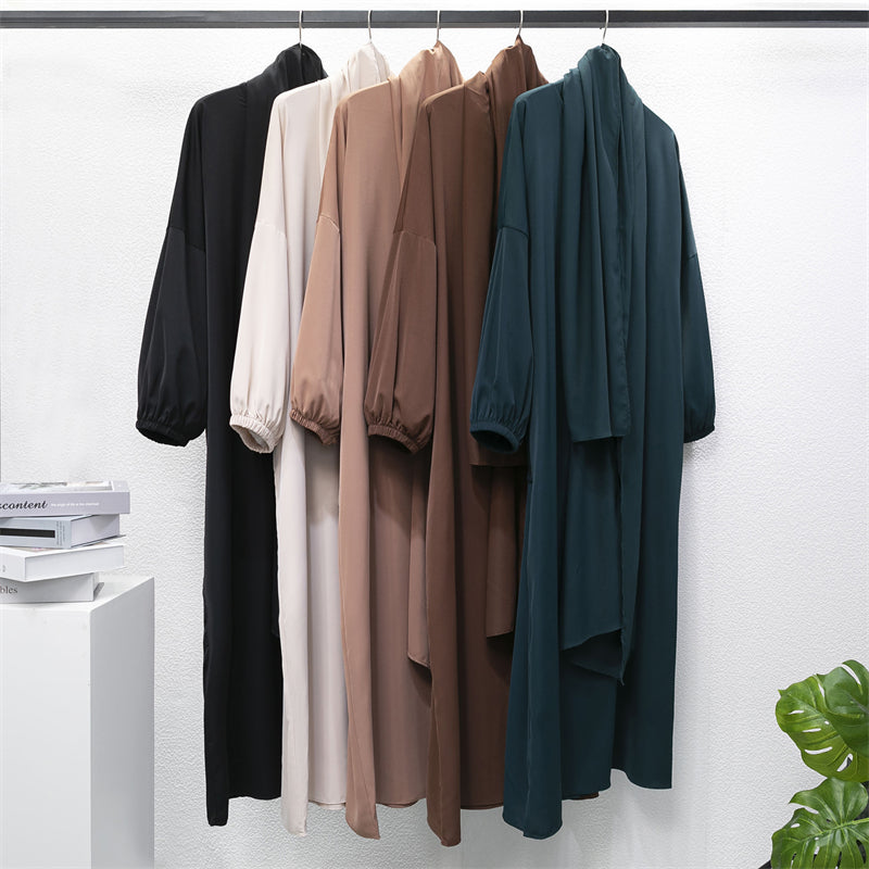 Muslim Abaya Prayer Dress Islamic Clothing Women.