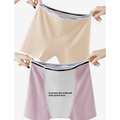 Menstrual Period Shots Leak-proof Panties Women Briefs Leakage Proof Underwear Plus Large Size Soft Boxers Cotton Students Cute.