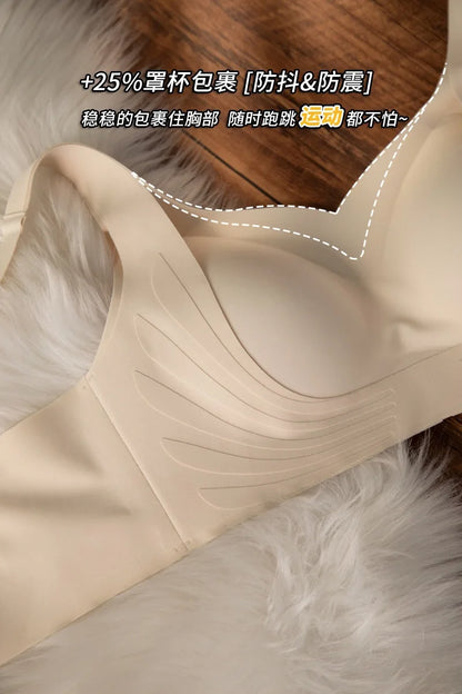 Lifting Goddess Front Buckle Sports Vest Underwear Adjustable Anti-Sagging External Expansion Gathering Beautiful Back Bra.