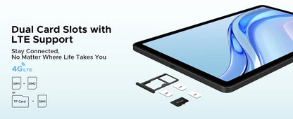 Doogee Tab E3+ 2 in 1 Tablet Pc Gemini Ai 12"" 2K Display Android 15 32Gb Ram(8+24) 256Gb Rom 8800Mah Battery Helio G100 Tabletpc