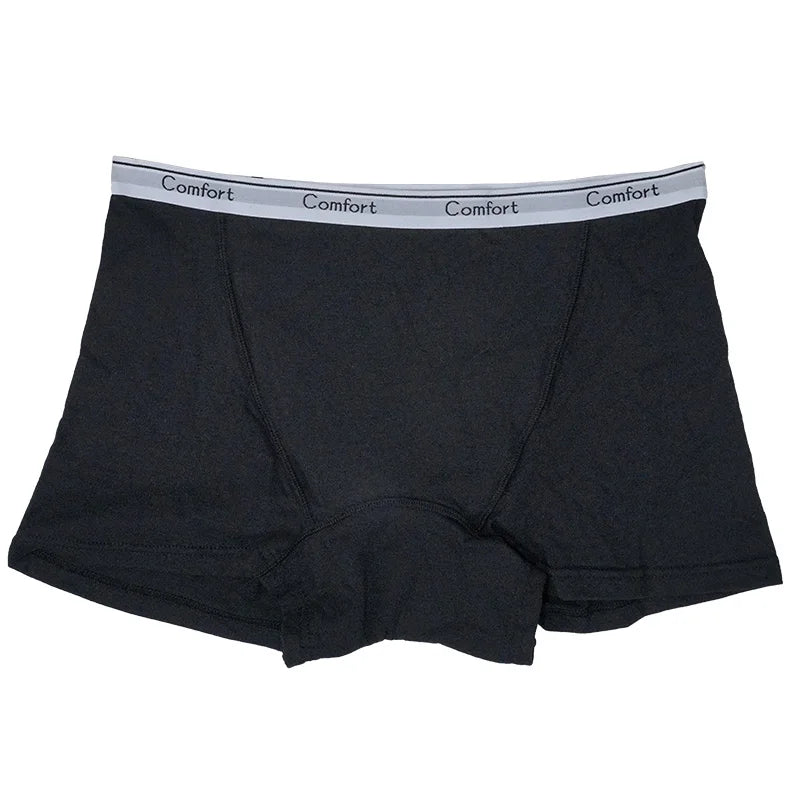 Cotton Menstrual Panties Women Leak Proof Boxer Short Underwear Female Menstruation Period Boyshort Underpants Woman Panty Panti.